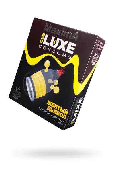 Презерватив Luxe Желтый Дьявол 1 шт