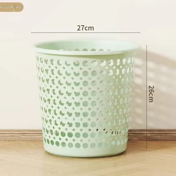Корзина для бумаг trash_bin_perforated_round, 9.4 л, 1 шт