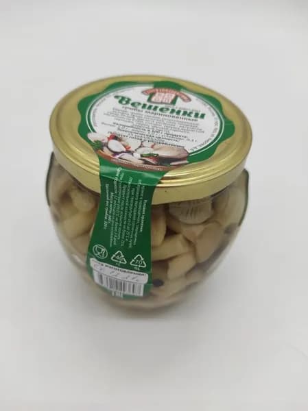 Грибы маринованные Вешенки 501 гр