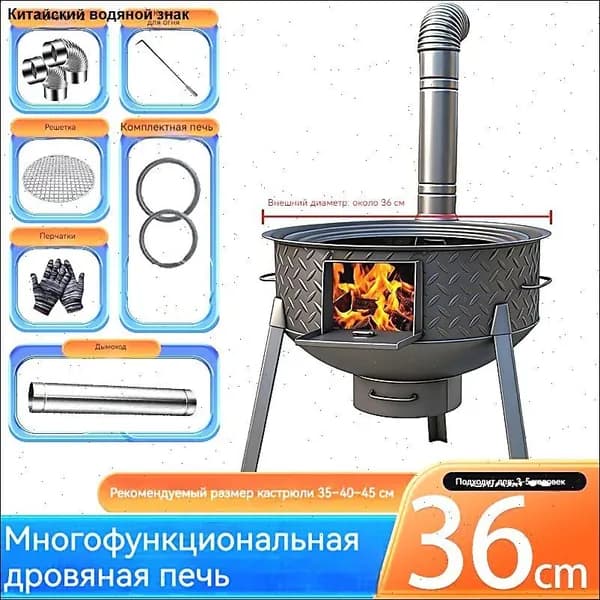 Дровяная печь