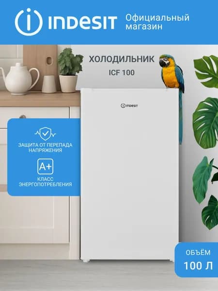 Морозильная камера Indesit ICF 100, 100 л, капельная система, белый