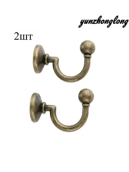 Винтажный бронзовый одинарный крючок 1 ШТ.