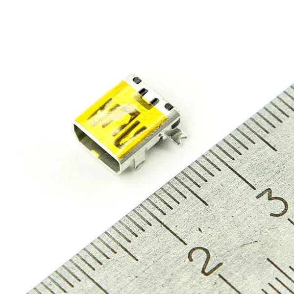 mini USB разъем (мама) 10pin 9 мм для Garmin