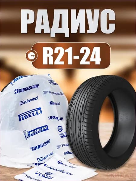 Пакеты для колес, диаметр до 20-24"