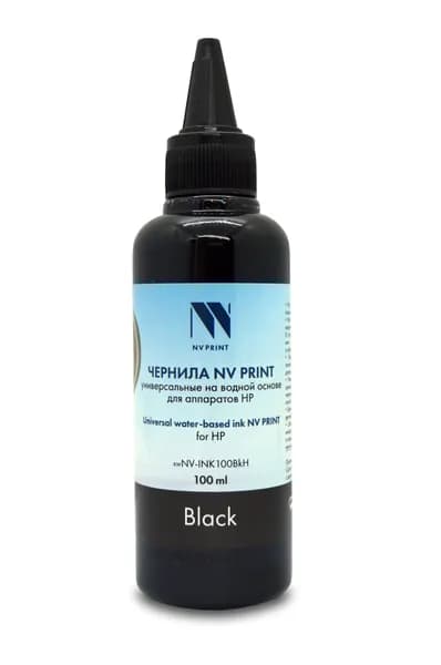 Чернила NV Print для HP на водной основе (100 ml) Black