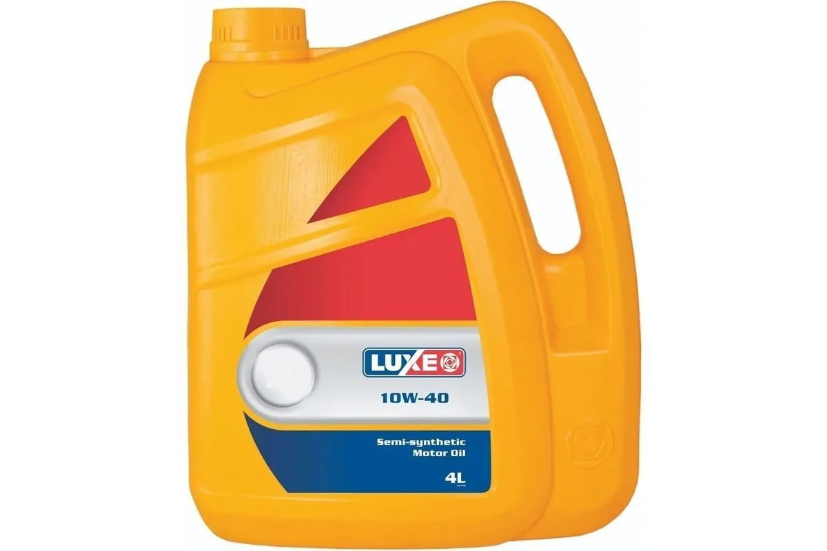 luxe 10W-40 Масло моторное, Полусинтетическое, 4 л