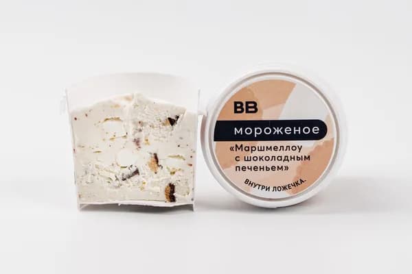 Мороженое "Маршмеллоу с шокол. печеньем", 85 г