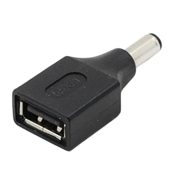 (1 шт.) Переходник USB "мама" - DC "папа", разъем 5.5x2.1 мм