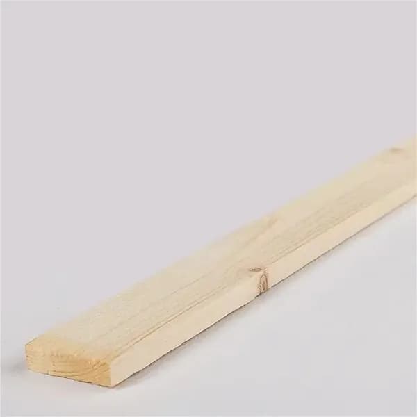 Рейка деревянная, строганная, камерная сушка 15x30x1500 мм, сосна, 4 шт.