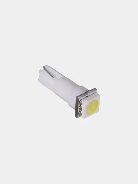 Лампа авто LED T5 smd 1 5050 140гр белый