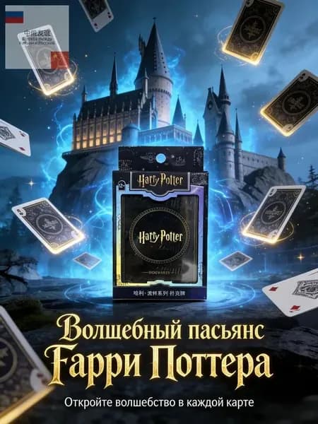 Волшебный пасьянс Гарри Поттера, игральные карты