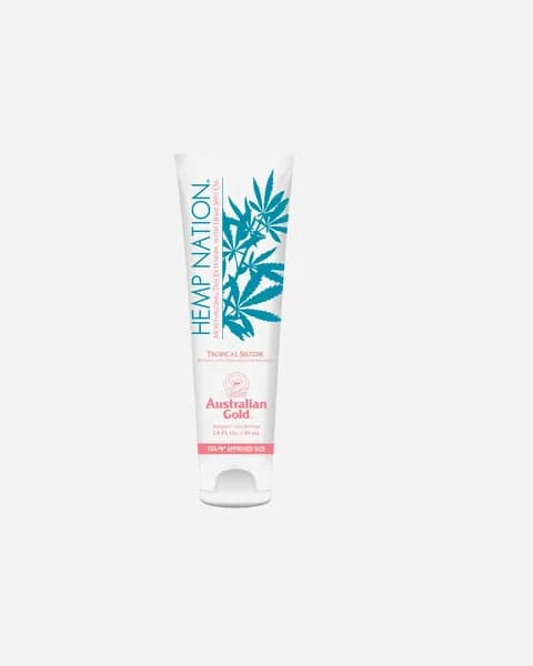 Australian Gold Hemp Nation Tropical Seltzer- lotion Travel Size (tube 83 ml) - Уход после загара, 83 ml