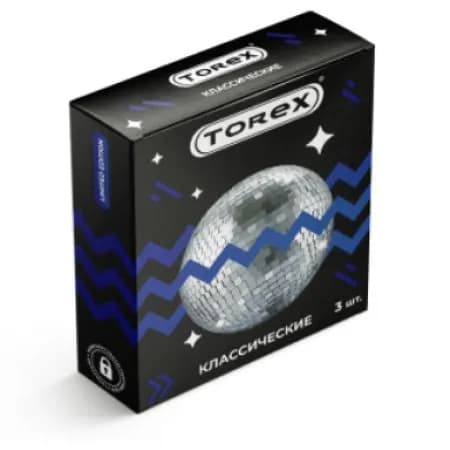 презервативы, torex, классические, 3 шт.