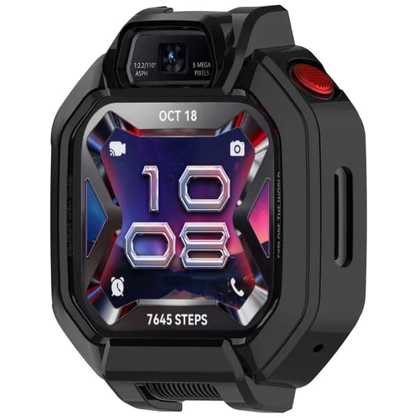 Чехол ТПУ для Huawei Watch Kids X1 и X1 Pro, чёрный