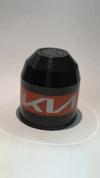 Колпак на шар фаркопа с логотипом Kia (Киа), пластик