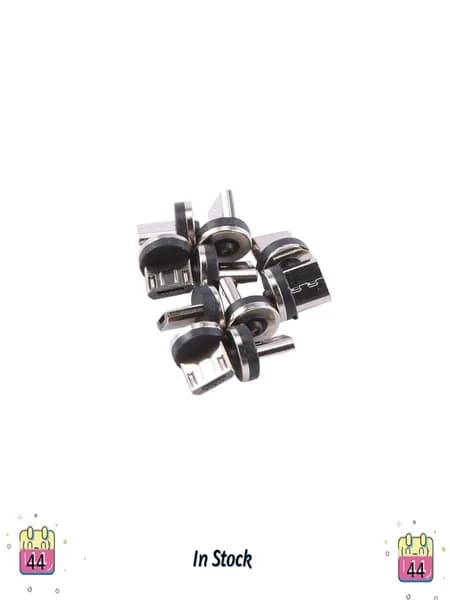 10 шт./компл. круглый магнитный кабельный 8-контактный Micro-USB быстрая зарядка телефона магнит зарядное устройство штекер