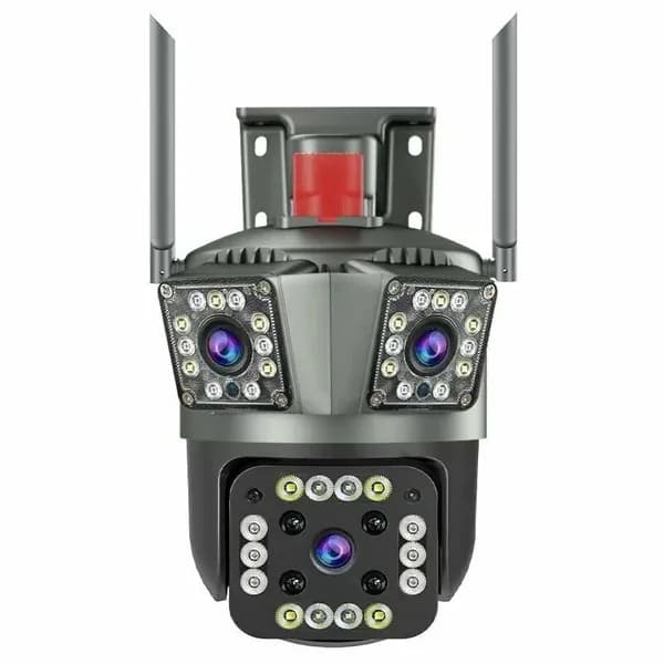 Уличная камера видеонаблюдения WIFI PTZ 2+2МП STARVIS COLORVU с двойной подсветкой SECTEC IPPTZ4856M3L (V380 Pro)