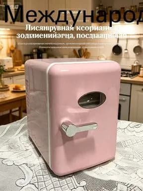 Барный холодильник mzm-20260717111045613, светло-розовый