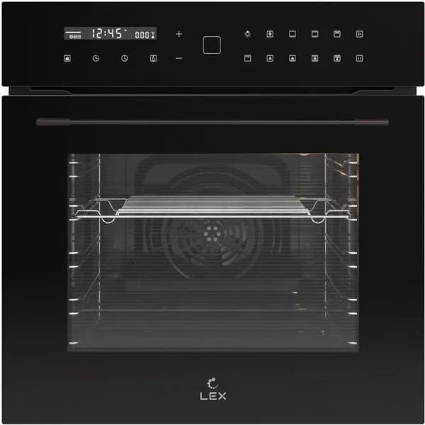 Духовой шкаф электрический LEX EDS 101 BBL, черный
