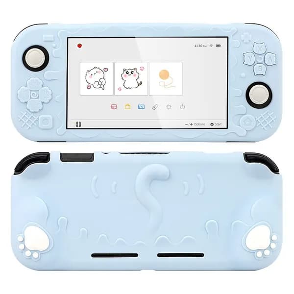 Силиконовый защитный чехол для Switch Lite, милый, полностью закрывающий, противоударный, мягкий чехол для консоли Lite.