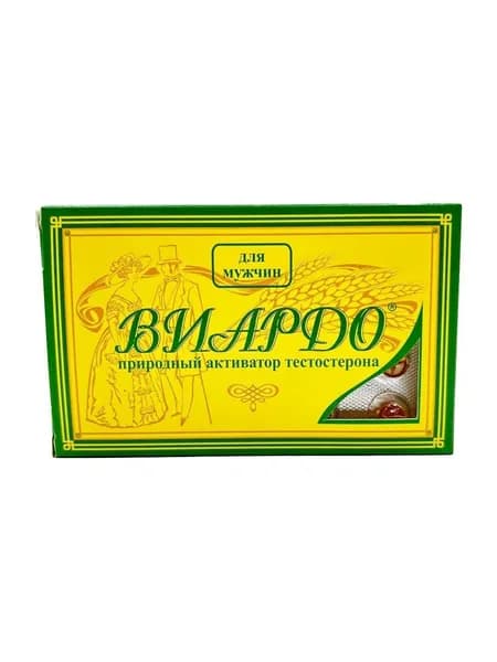 Виардо, природный активатор тестостерона для мужчин, капсулы №60