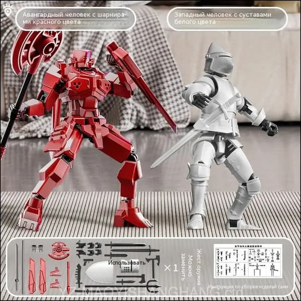 13 Многосуставных подвижных кукол в сборе toy mecha model decoration boy