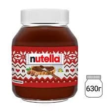 Nutella паста ореховая с добавлением какао, 630грм Европа