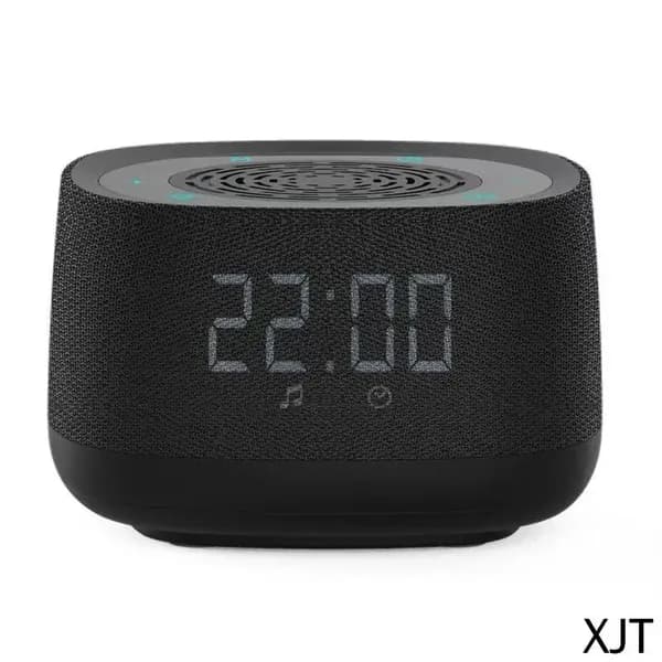 Умная колонка с Алисой, Bluetooth, LED-часы, RGB-подсветка, компактная