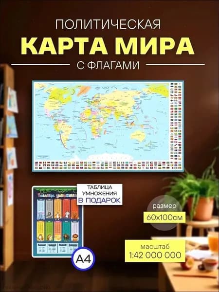Настенная карта