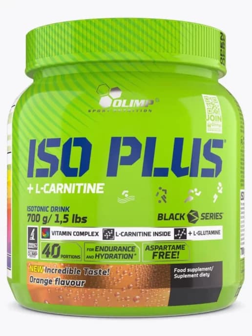 Изотоник, Iso plus powder 700 грамм (Апельсин)