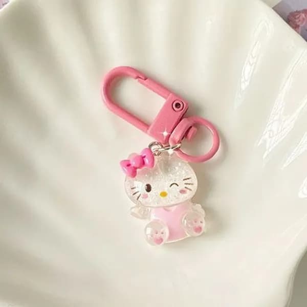 Милый брелок Sanrio с прекрасной вспышкой
