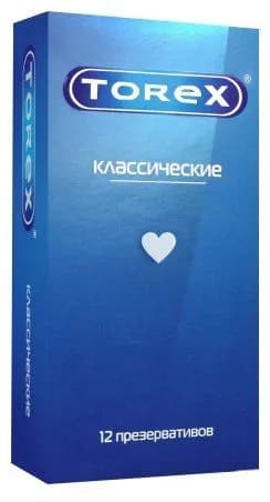 Презервативы торекс классические 12