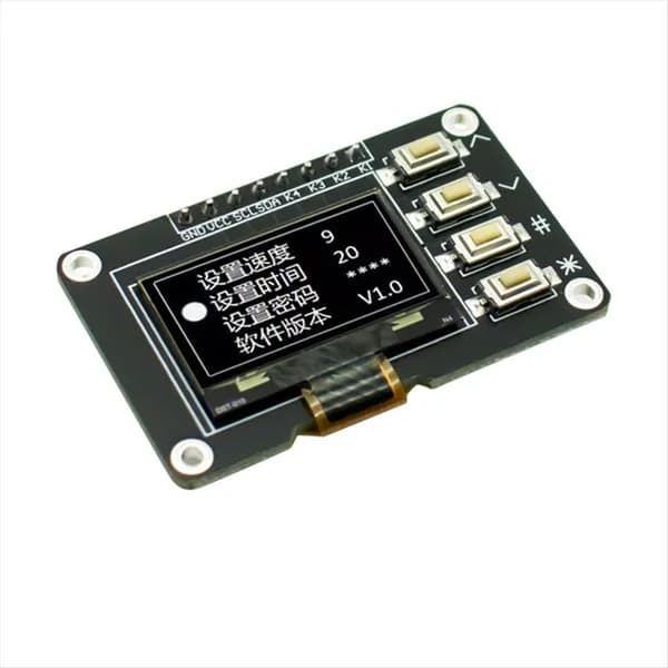0,96-Дюймовый OLED-Дисплей 12864, Модуль IIC SSD1315, Белый