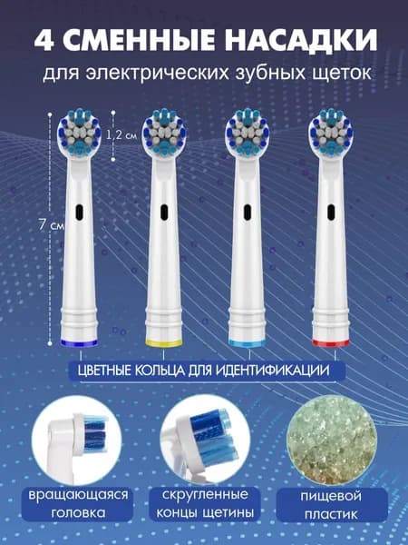 Насадка для электрической зубной щетки