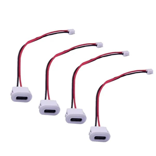 K2 10 шт. разъем USB Type C, гнездо типа C, гнездо типа C с пряжкой для карты, порт быстрой зарядки с высоким током, зарядное устройство USB-C, штекер BOZY2