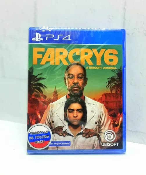 Far Cry 6 Полностью на русском CUSA 15779 Видеоигра на диске PS4 / PS5. Товар уцененный