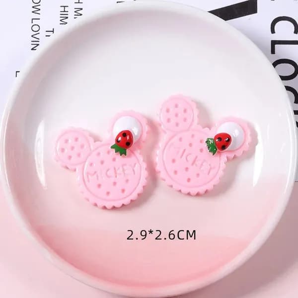 10pcs смола / кот / мороженое / печенье DIY Ювелирные украшения аксессуары