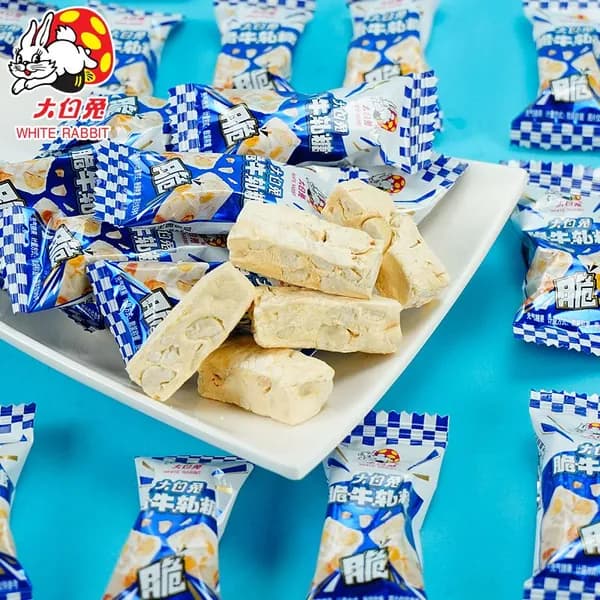 Хрустящая нуга с арахисом в пакетике, конфеты для праздника и перекуса