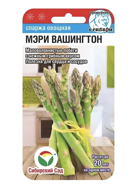 Спаржа Мэри Вашингтон 0,5г (Сиб Сад)