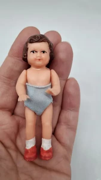 Винтажная кукла ГДР 8 см