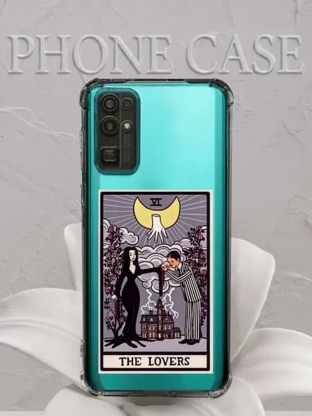 чехол на iPhone Honor 30 карта таро влюбленные