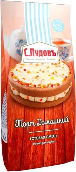 Мучная смесь С.Пудовъ Торт домашний 400г