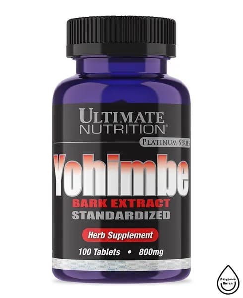 Yohimbe Bark Extract 800 мг (100 таб)