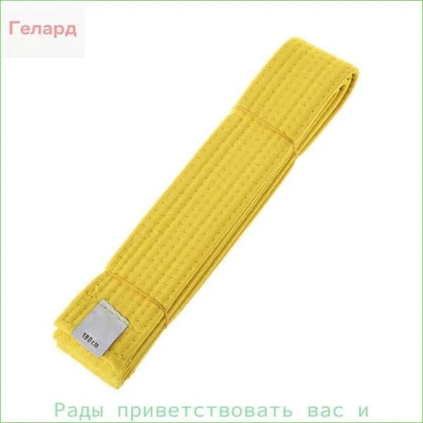 Пояс для единоборств