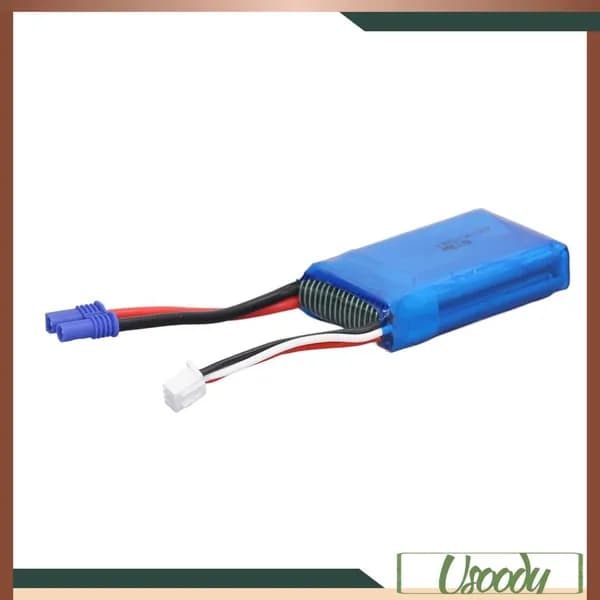 850mAh литиевая батарея 7.4V для RC лодок, легкая и мощная, идеальна для развлечений