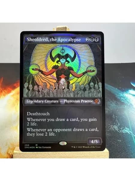 Высококачественная игровая карта Magic The Gathering, подходящая для семейных и дружеских посиделок, поставляется в прозрачном наборе.