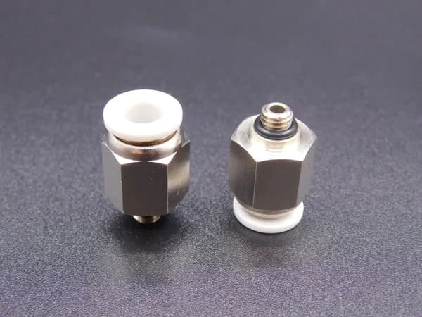 2 шт. Фитинг прямой EPC 4M3 цанга 4 резьба M3