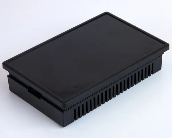 Корпус для рэа 1510, 143x94x31мм, пластик, корпус, черный, SANHE