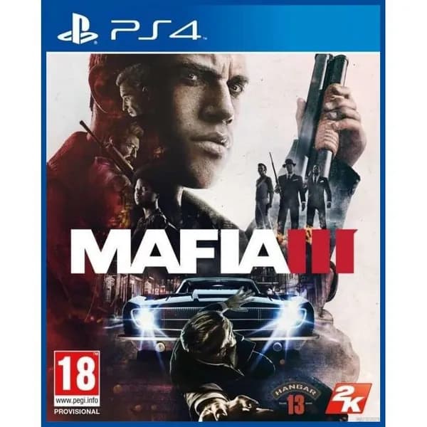 Видеоигра Mafia 3 PS4/PS5 Версия на диске. Русский язык.