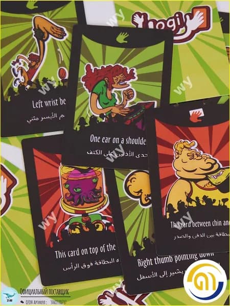 Увлекательная карточная игра Yogi TheCardsGameToy для развития внимания и веселой йоги, бестселлер для компании от 3 до 10 человек, взрослых и детей от 8 лет